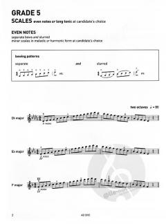 Violin Scales & Arpeggios, ABRSM Grade 5 im Alle Noten Shop kaufen