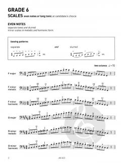 Cello Scales & Arpeggios, ABRSM Grades 6-8 im Alle Noten Shop kaufen