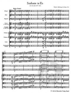 Sinfonie Nr.26 KV 184(166a) von Wolfgang Amadeus Mozart 