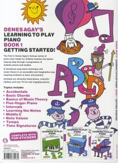 Denes Agay's Learning To Play Piano Book 1 