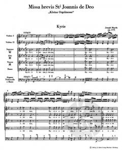 Missa brevis Sti.Joannis de Deo Hob.XXII:7 (Joseph Haydn) 