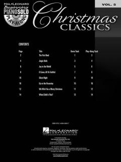 Beginning Piano Solo Play-Along Vol. 5: Christmas Classics 