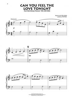 Beginning Piano Solo Play-Along Vol. 1: Disney Favourites 