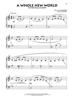 Beginning Piano Solo Play-Along Vol. 1: Disney Favourites 