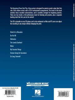 Beginning Piano Solo Play-Along Vol. 3: The Sound Of Music von Richard Rodgers 