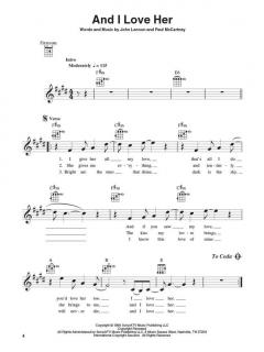 Ukulele Play-Along Vol. 6: Lennon & McCartney im Alle Noten Shop kaufen