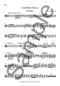 Carpathian Dances von Laurence Roman 