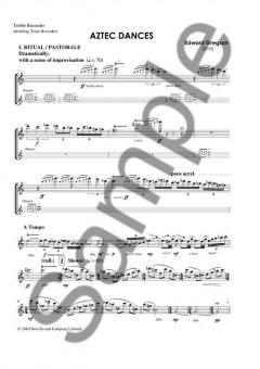 Aztec Dances von Edward Gregson 