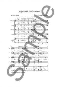 Prayer Of St Teresa Of Avila von Ruth Byrchmore 