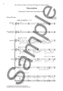 Invocation von Phillip Cooke 