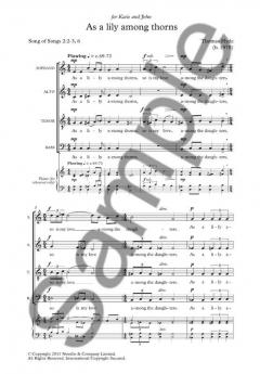 As A Lily Among Thorns von Thomas Hyde 