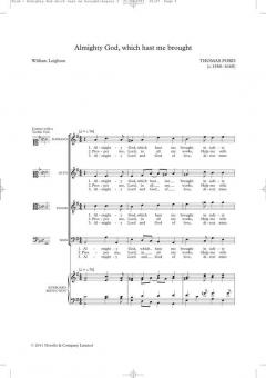 Almighty God, Which Hast Me Brought von Thomas Ford 