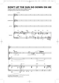 Don't Let The Sun Go Down On Me von Elton John 