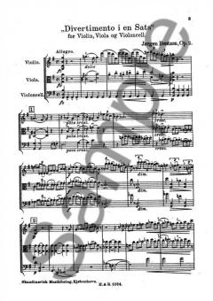 Divertimento Op. 2 von Jorgen Bentzon 