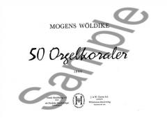 50 Orgelkoraler von Mogens Woldike im Alle Noten Shop kaufen