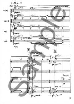 The Abiding Mind for String Quartet (Study Score) von Juliana Hodkinson 
