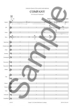 Company For 4 Voices And 14 Instruments (Pelle Gudmundsen-Holmgreen) 