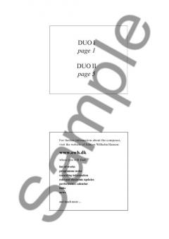 Two Duos For Bassoon And Cello (Pelle Gudmundsen-Holmgreen) 