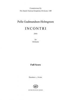 Incontri von Pelle Gudmundsen-Holmgreen 