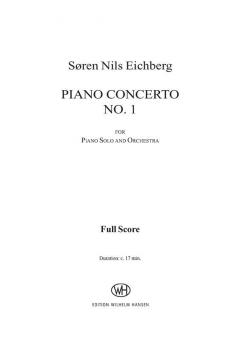 Piano Concerto No.1 von Sören Nils Eichberg 