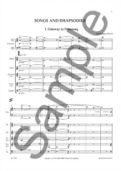 Songs And Rhapsodies For Accordion And Wind Quintet (Poul Ruders) 