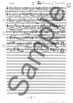 Four Movements For Two Violins von Anders Nordentoft im Alle Noten Shop kaufen