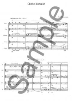 Cantus Borealis For Wind Quintet (Sunleif Rasmussen) 