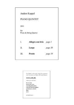 Piano Quintet (Anders Koppel) 