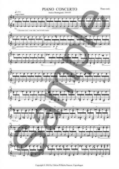 Piano Concerto for Piano Solo and Small Orchestra von Anders Brodsgaard 