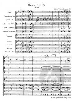 Klavierkonzert von Wolfgang Amadeus Mozart 