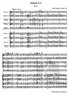 Sinfonie Nr.34 KV 338 von Wolfgang Amadeus Mozart 