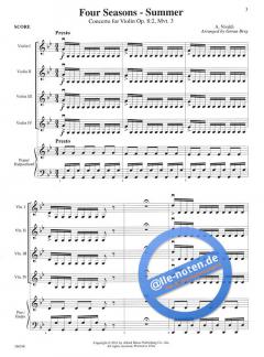 Violins Go Vivaldi von Olaf Zimmermann (Download) 