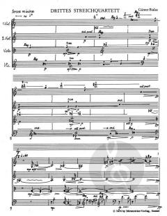 Streichquartett Nr. 3 von Günter Bialas im Alle Noten Shop kaufen