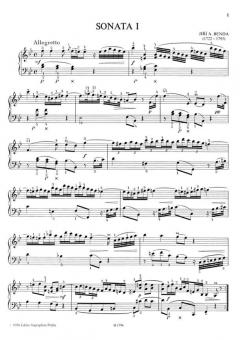 Sonaten I-XVI von Georg Anton Benda 