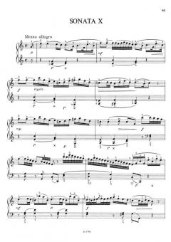 Sonaten I-XVI von Georg Anton Benda 