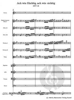Ach wie flüchtig, ach wie nichtig (J.S. Bach) 