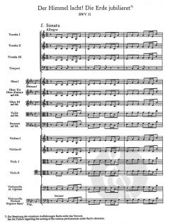 Der Himmel lacht, die Erde jubilieret von Johann Sebastian Bach 