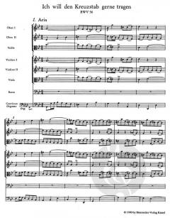 Ich will den Kreuzstab gerne tragen (J.S. Bach) 