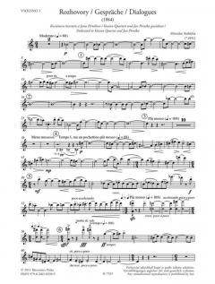 Gespräche von Miroslav Kubicka für Streichquintett im Alle Noten Shop kaufen