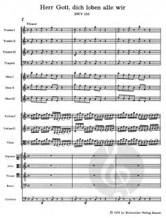 Herr Gott, dich loben alle wir (J.S. Bach) 