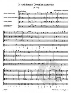 In nativitatem Domini canticum H. 416 von Marc-Antoine Charpentier 