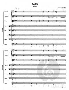 Kyrie RV 587 von Antonio Vivaldi 