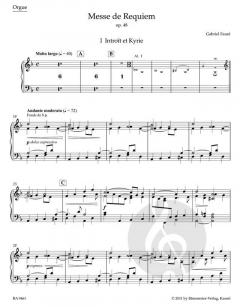 Messe de Requiem op. 48 von Gabriel Fauré 