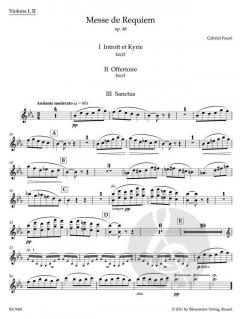 Messe de Requiem op. 48 von Gabriel Fauré 