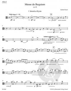 Messe de Requiem op. 48 von Gabriel Fauré 