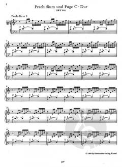 Sämtliche Klavierwerke von Johann Sebastian Bach im Alle Noten Shop kaufen