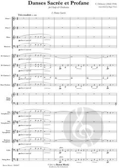 Danses Sacree et Profane For Harp And Orchestra (Claude Debussy) 