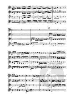 Konzert für 4 Violinen ohne Bass TWV 40:202 von Georg Philipp Telemann im Alle Noten Shop kaufen