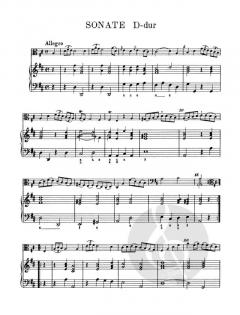 6 Sonaten Heft 1 von Carl Friedrich Abel für Viola da gamba (Violine, Flöte) und Basso continuo im Alle Noten Shop kaufen