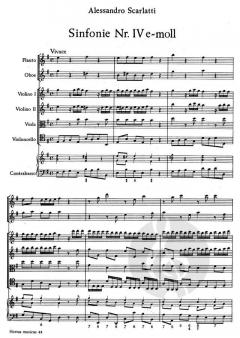 Sinfonia IV (Alessandro Scarlatti) 